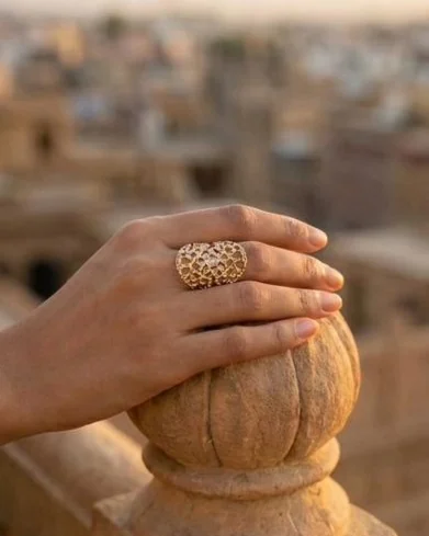 Jewellery styling from Wireframe Studios AI photoshoot gallery